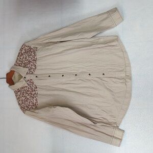 Sonoma Maverick‎ Western Cowboy Fitted Embroidered Button Men's Shirt XL